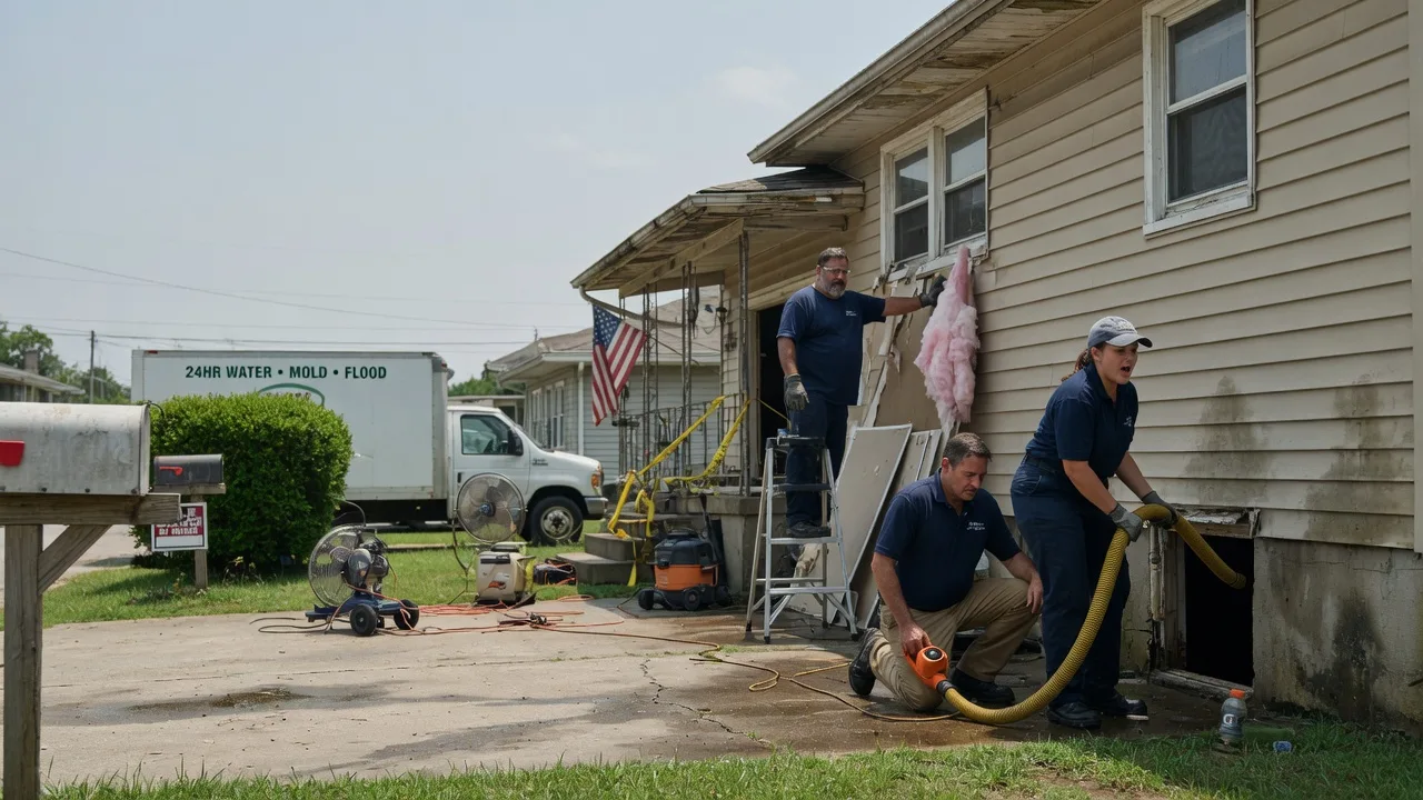 Water Damage Repair in Lexington, OK near me